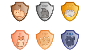 Cat Badges